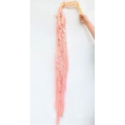 Сухоцвет "Амарантус" стабилизированный, длина 80-100 см, 5 шт., светло-розовый