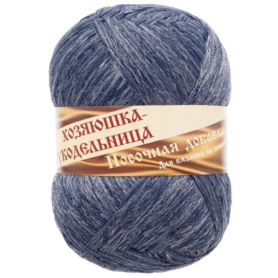 Пряжа 'Носочная добавка' 50г 200м + - 20м (100% полипропилен) синий