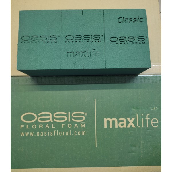 Пена флористическая Оазис классик, 23x11x8 см, поштучно