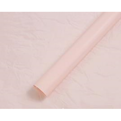 Пленка "Водонепроницаемый тишью", 20 мкр, 58 см х 10 м, светло-розовый